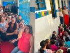 4ª CIPM participa de evento em alusão ao Dia do Soldado na Creche Municipal Criança Feliz, em Petrolândia