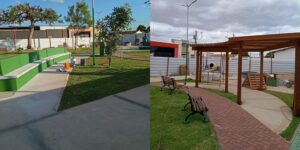 Praça da Quadra 08 entra na fase final de obras em Petrolândia