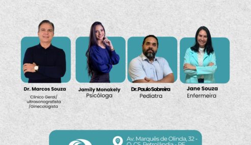 Climagem divulga agenda semanal de atendimentos com especialistas em Petrolândia; confira os profissionais