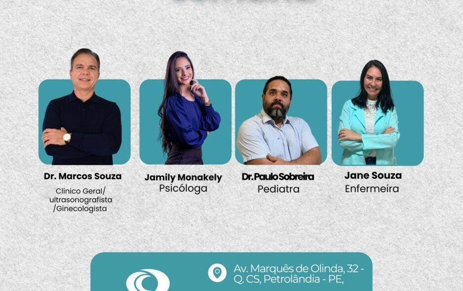 Climagem divulga agenda semanal de atendimentos com especialistas em Petrolândia; confira os profissionais