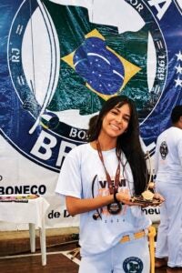 Secretaria de Cultura de Petrolândia destaca conquista de atleta campeã em torneio de capoeira na Bahia