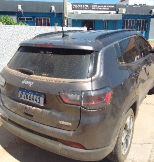 PM recupera em Petrolândia veículo com restrição de roubo ou furto durante patrulhamento