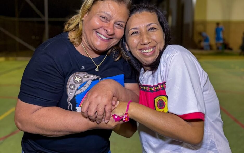 Regina da Saúde recebe apoio de presidente de associação de bairro em Garanhuns