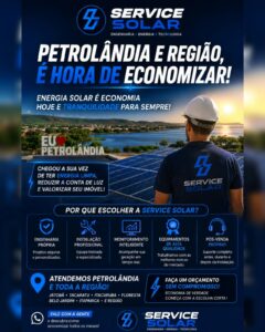 Service Solar chega a Petrolândia com energia solar para gerar economia