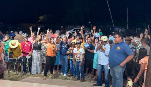 Em Petrolina, Regina da Saúde recebe apoio de agricultores familiares Em Petrolina, Regina da Saúde recebe apoio de agricultores familiares