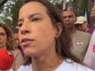“Pra mim, a eleição não é um vale tudo”, diz Raquel ao rebater denúncia exibida pela Record