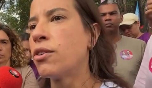 “Pra mim, a eleição não é um vale tudo”, diz Raquel ao rebater denúncia exibida pela Record