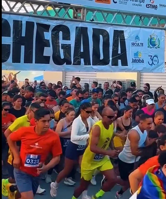 Jatobá recebe 1ª Corrida da Tilápia durante a FENTIJA 2026 e reúne atletas de toda a região