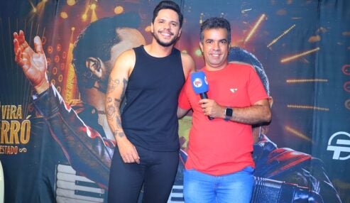 Fabinho Testado destaca força do forró e revela trajetória de superação em entrevista ao Blog PN durante show em Jatobá