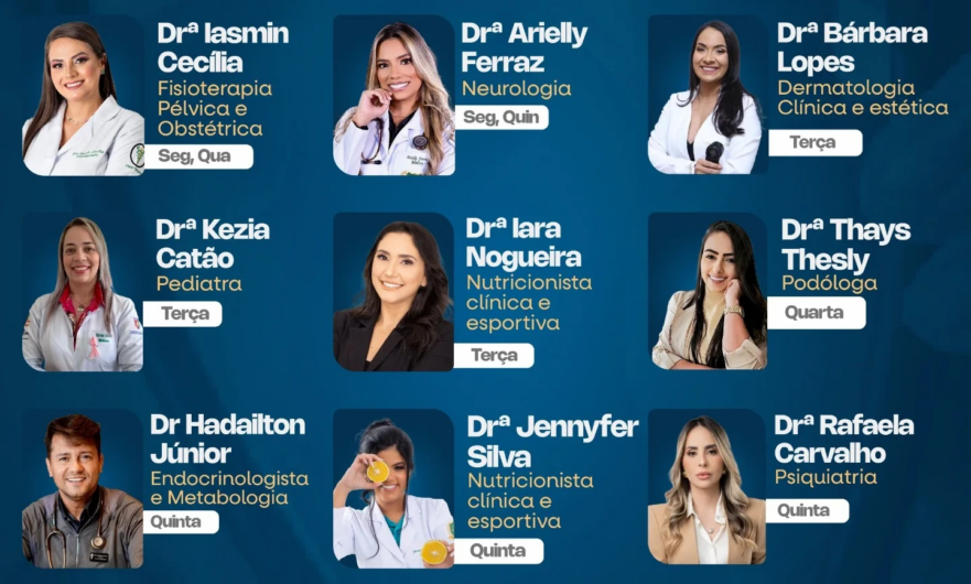 Clínica Pró-Vida divulga agenda semanal com especialistas e agenda aberta em Petrolândia