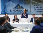 Raquel Lyra apresenta balanço do Morar Bem e cita R$ 26 bilhões em obras durante encontro com construção civil