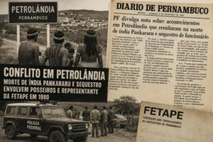 Petrolândia, Memória Viva: Polícia Federal divulgou nota sobre morte de indígena Pankararu e sequestro de funcionário da Fetape em 1980 Petrolândia, Memória Viva: Polícia Federal divulgou nota sobre morte de indígena Pankararu e sequestro de funcionário da Fetape em 1980