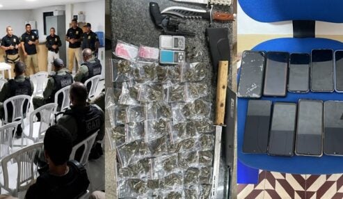 Operação Pax in Monte cumpre mandado de prisão e prende cinco em flagrante com armas e drogas em Tacaratu; veja detalhes!