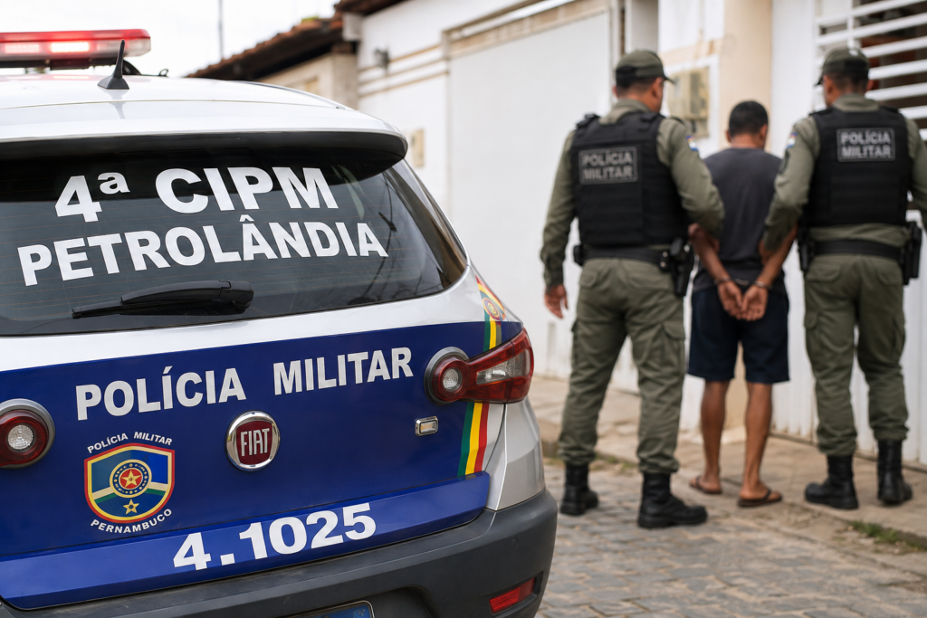 PMs atendem ocorrência de violência doméstica, ameaça, desacato, resistência e lesão corporal em Petrolândia