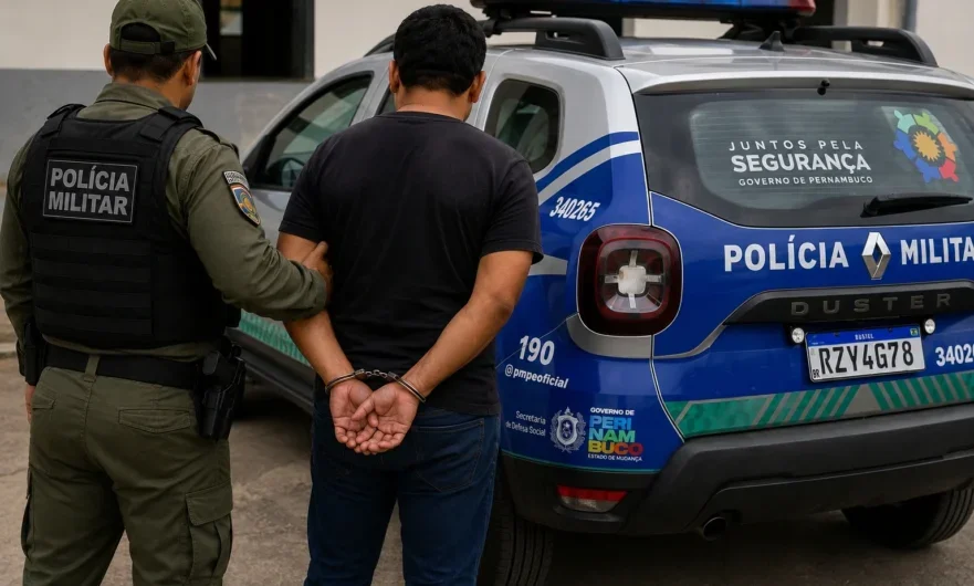 Homem é preso em Petrolândia durante cumprimento de mandado por dívida de pensão alimentícia