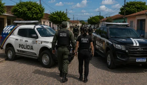 Operação conjunta das polícias Civil e Militar cumpre mandados e prende suspeitos em Tacaratu