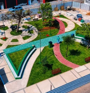 Prefeitura mostra avanço nas obras da Praça da Quadra-08, em Petrolândia
