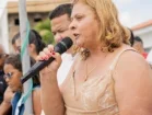 Régina da Saúde relata ataques durante discurso público e reforça campanha baseada em respeito e propostas