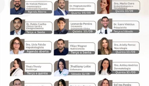 Medical Center de Petrolândia divulga agenda da semana com consultas e exames