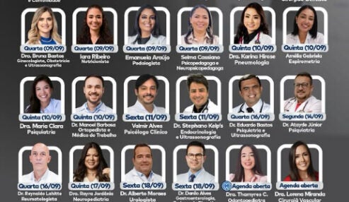 Clínica Mais Saúde divulga Agenda da Semana com atendimento de diversas especialidades em Petrolândia