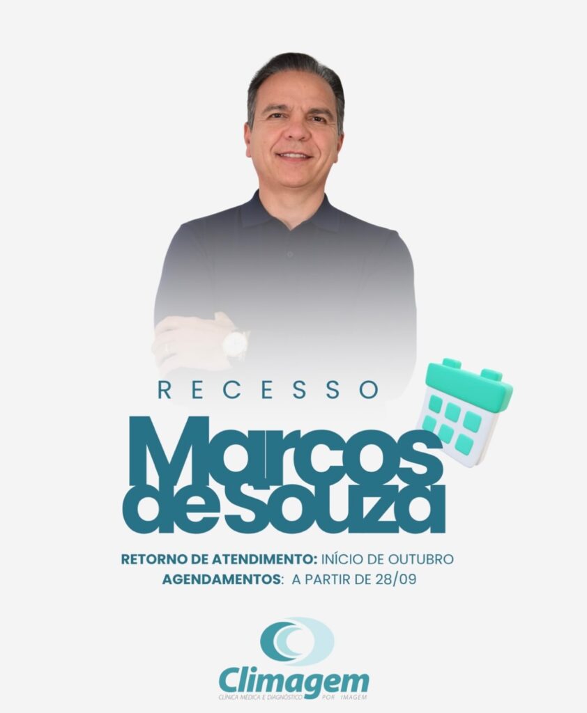 Petrolândia: Climagem informa recesso do Dr. Marcos de Souza e abertura de agendamentos em 28 de setembro