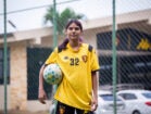 Jovem indígena Pankararu de Jatobá é contratada pelo Sport para reforçar futebol feminino