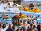 Procissão Fluvial de São Francisco reuniu fiéis no Lago de Itaparica e seguiu até igreja semi-submersa da Velha Petrolândia