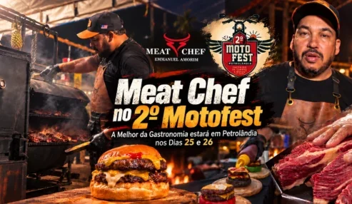 Meat Chef marca presença no 2º Motofest de Petrolândia nesta sexta (25) e sábado (26)