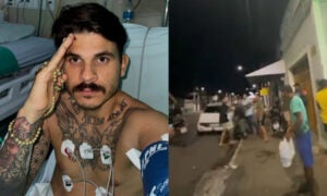 PM baleado na cabeça por colega durante ocorrência em Água Preta celebra recuperação:‘‘O Senhor me sustentou’’