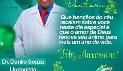 Petrolândia/Tacaratu: Clínica Jaques parabeniza Dr. Danilo Souza por seu aniversário