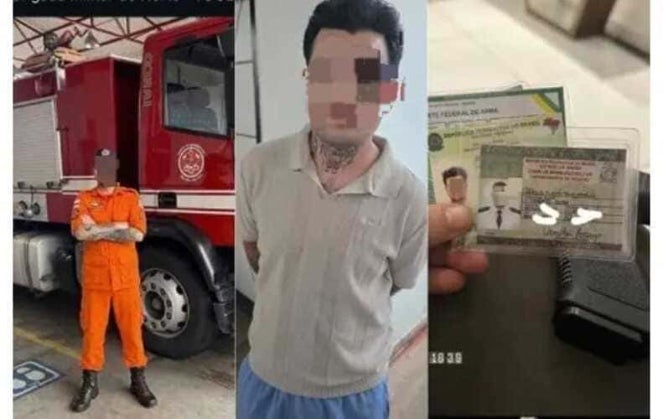 Homem que se fazia passar por tenente dos Bombeiros é detido