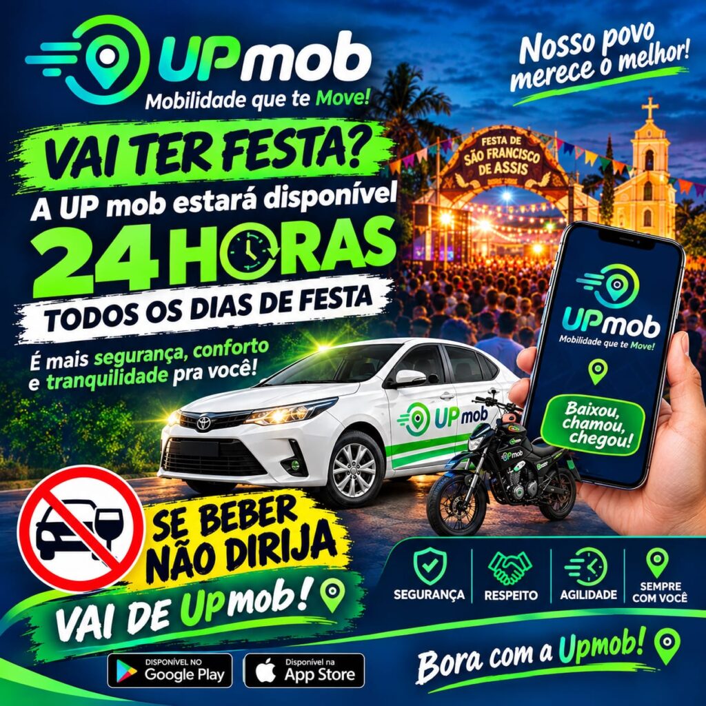 UPmob terá atendimento 24 horas durante os dias da Festa de São Francisco de Assis em Petrolândia-PE