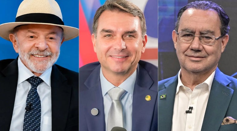 Datafolha: Lula tem 42,4% dos votos válidos e Flávio Bolsonaro chega a 39,1%
