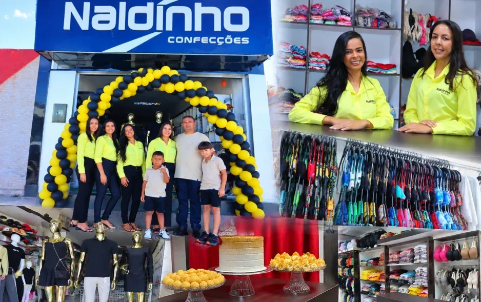 Naldinho Confecções celebra 10 anos em Petrolândia com promoções, música ao vivo e festa com clientes