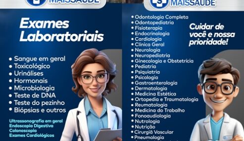 Clínica Mais Saúde amplia atendimento com exames laboratoriais e diversas especialidades em Petrolândia