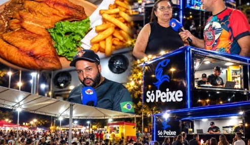 Trailer da Só Peixes estreia no 2º Motofest de Petrolândia com tilápia desossada como carro-chefe