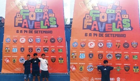 PHD Academy leva três talentos de Petrolândia à Copa das Favelas 2026, em Salvador
