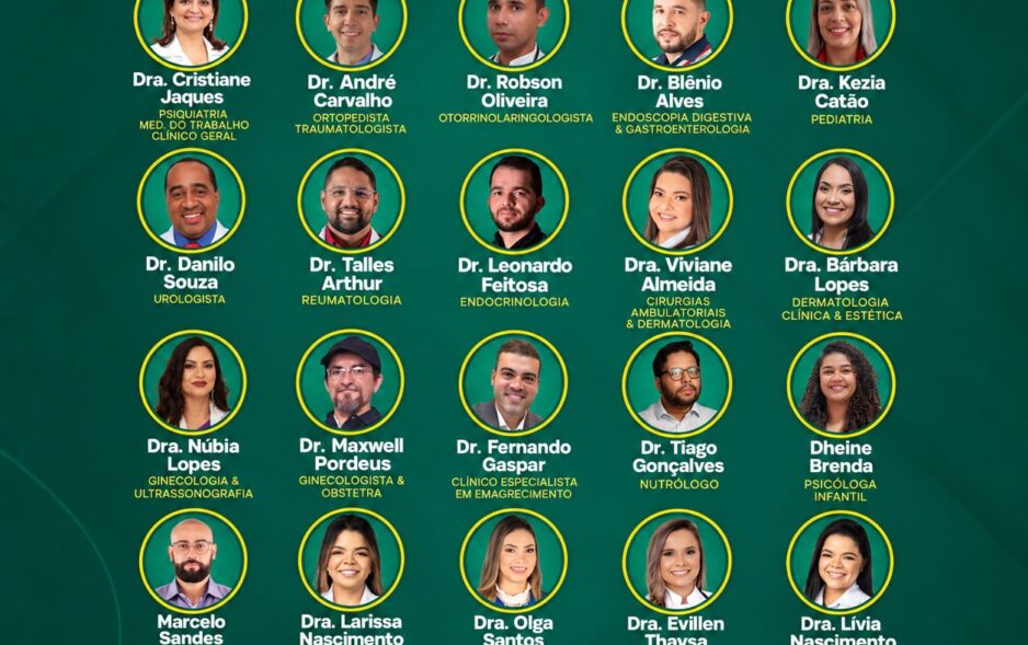 Clínica Jaques de Tacaratu divulga agenda semanal com diversas especialidades médicas e profissionais de saúde; confira