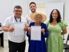 Imagem da reportagem sobre retomada da titulação de reassentados do Sistema Itaparica, incluindo Apolônio Sales em Petrolândia