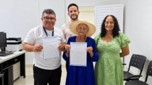 Imagem da reportagem sobre retomada da titulação de reassentados do Sistema Itaparica, incluindo Apolônio Sales em Petrolândia