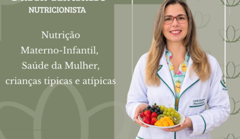 Nutricionista Carla Katiane realiza atendimentos na Clínica Cleusa Chagas, no Centro de Petrolândia