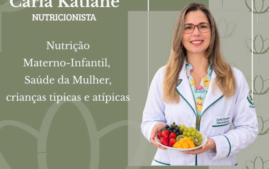 Nutricionista Carla Katiane realiza atendimentos na Clínica Cleusa Chagas, no Centro de Petrolândia