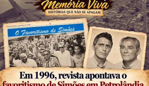 Petrolândia, Memória Viva: em 1996, revista destacava favoritismo de Dr. Francisco Simões na disputa pela Prefeitura de Petrolândia