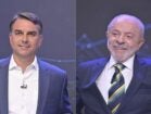 Imagem da reportagem Folha Política sobre a disputa presidencial entre Flávio Bolsonaro e Lula