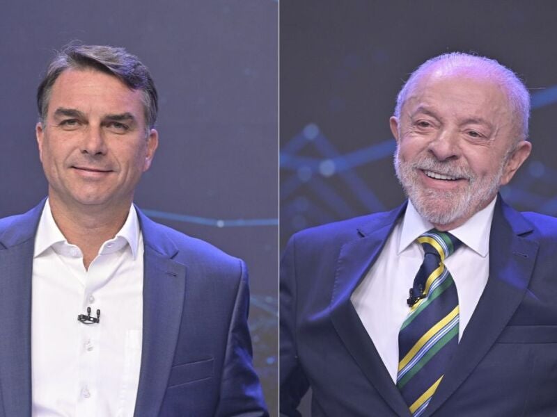 Imagem da reportagem Folha Política sobre a disputa presidencial entre Flávio Bolsonaro e Lula