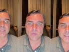 Imagem de Flávio Bolsonaro que ilustra reportagem sobre primeiro pronunciamento após chegada aos Estados Unidos
