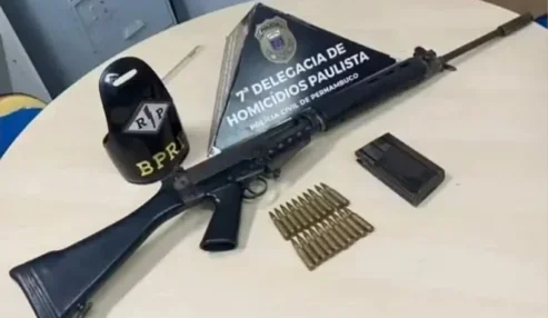 Fuzil levado por soldado do Exército é encontrado no Recife após 11 dias de buscas