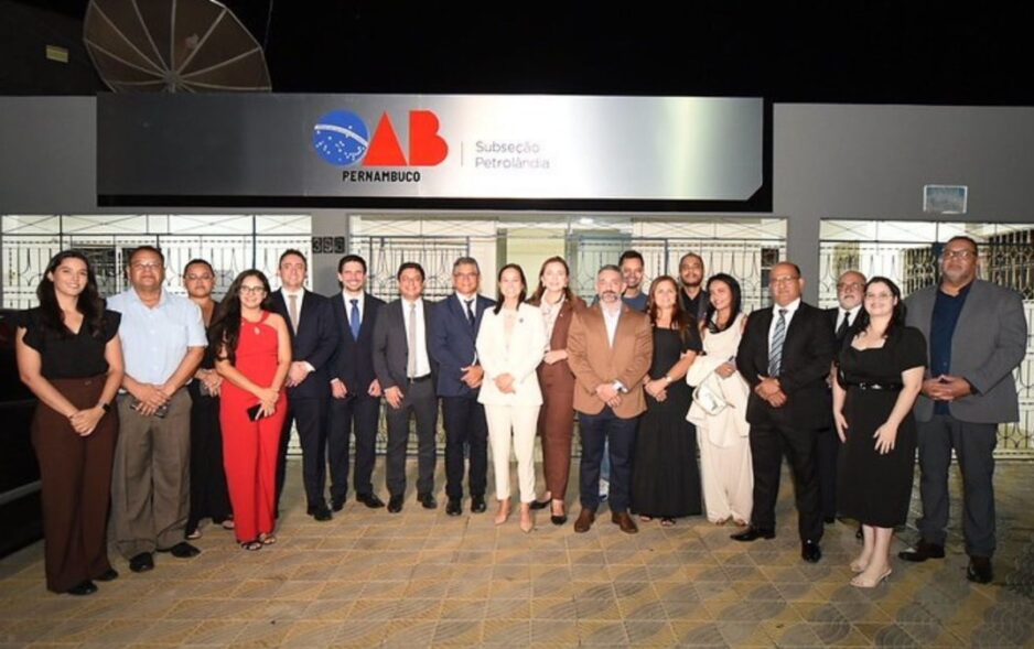 Petrolândia ganha nova sede da OAB com presença da presidente estadual Ingrid Zanella
