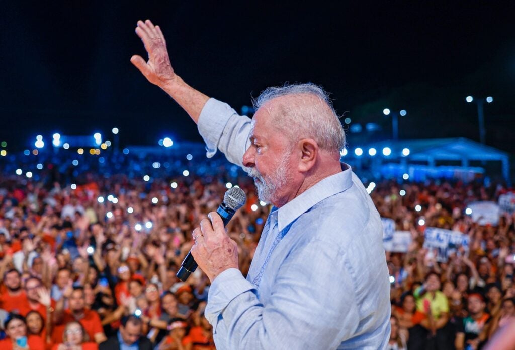 Presidente Luiz Inácio Lula da Silva durante agenda pública