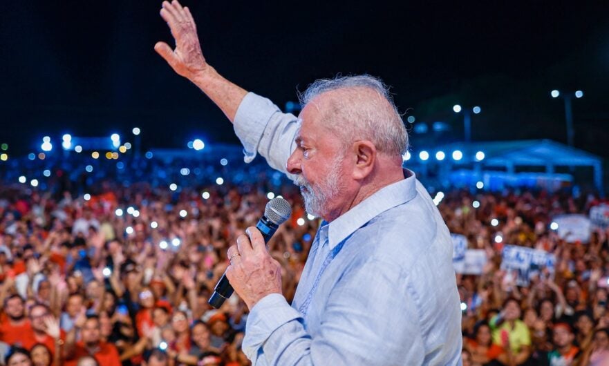 Presidente Luiz Inácio Lula da Silva durante agenda pública